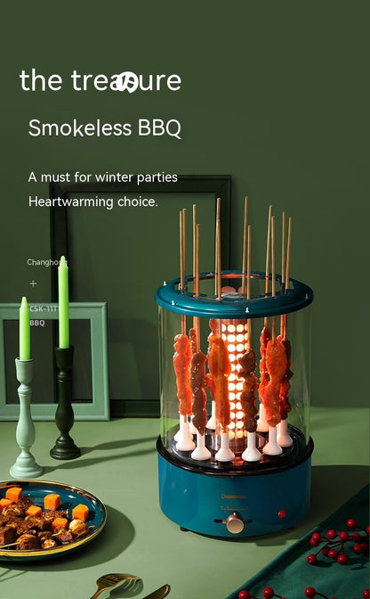 Automatic Multi-Function Smoke-Free Skewers Machine