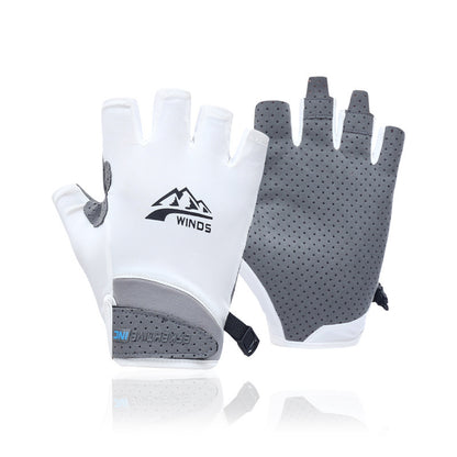Fitness Cycling Half Finger Touch Screen Gloves