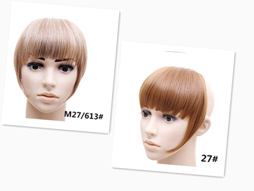 Synthetic Fake Hair Bangs