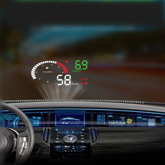 Car HUD Display Fuel Voltage Projector