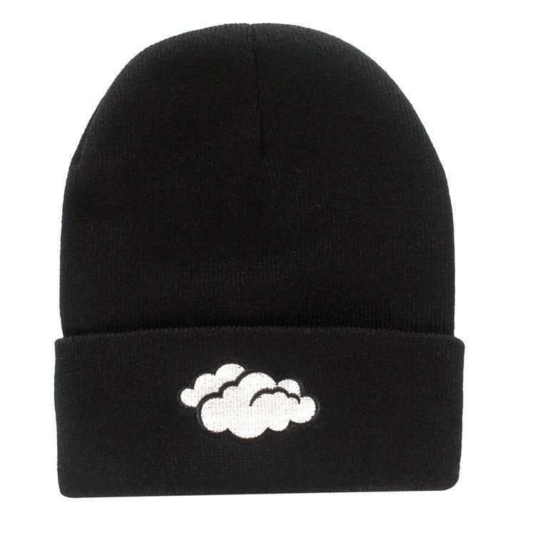 Fashionmonger Hip Hop Woolen Embroidery Knitted Hat