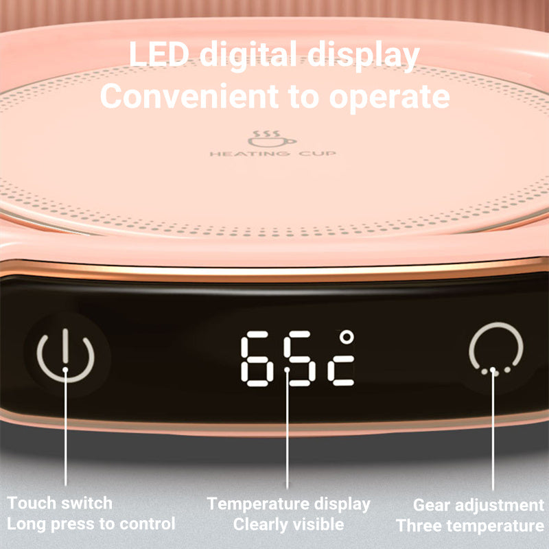 Smart Coffee Mug Warmer with Heating Pad