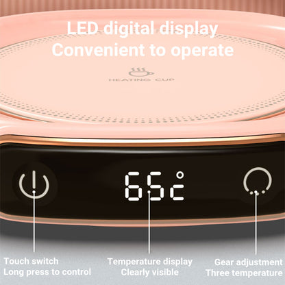 Smart Coffee Mug Warmer with Heating Pad