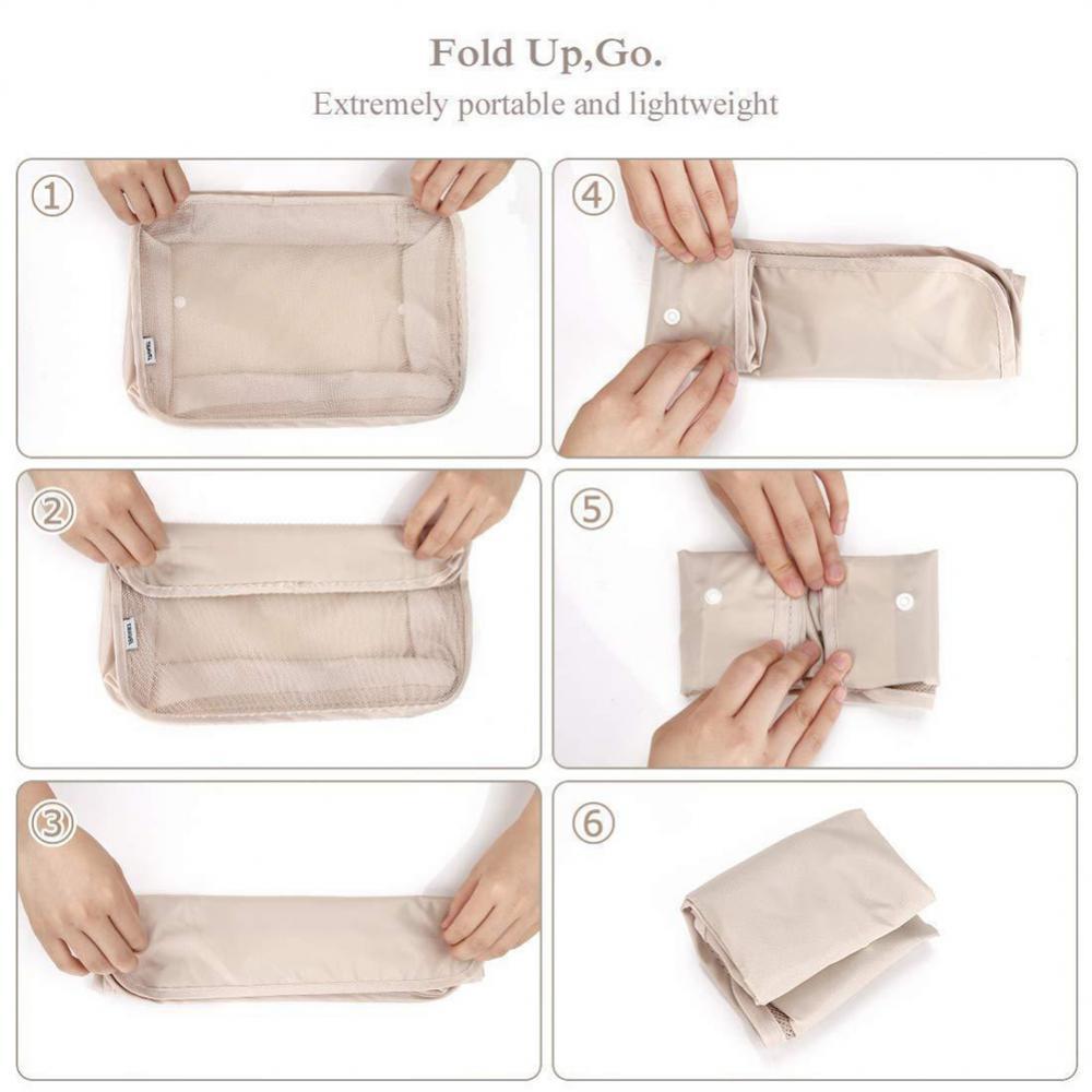 8-Piece Luggage Divider Travel Storage Packing Cubes