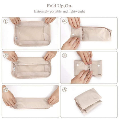 8-Piece Luggage Divider Travel Storage Packing Cubes
