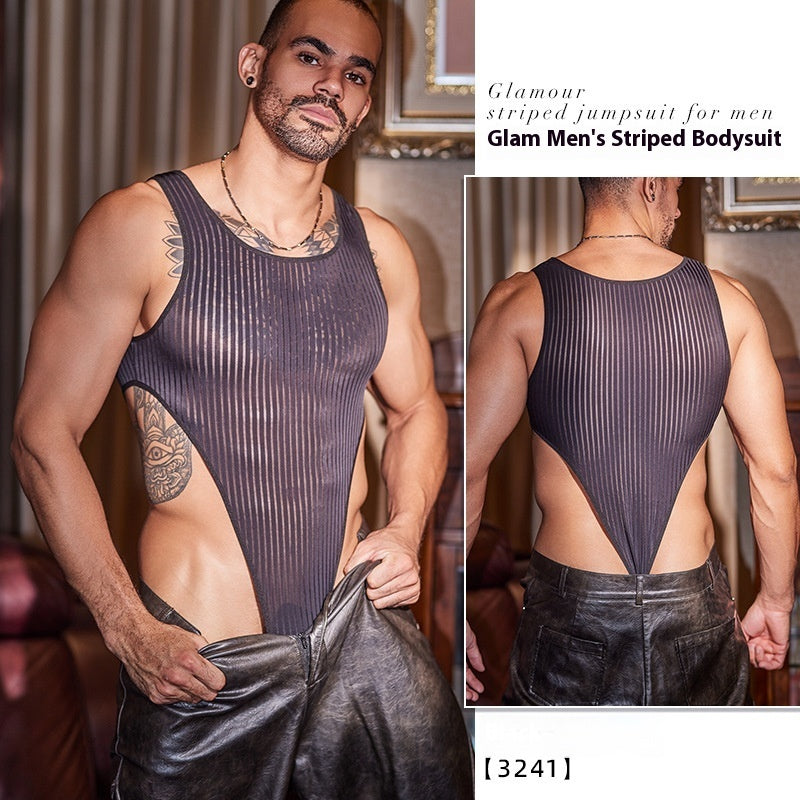 Men's Sleeveless Tight Top Breathable Body Shaping