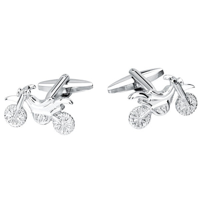 Motorcycle Style Glossy Men's Cuff Nails