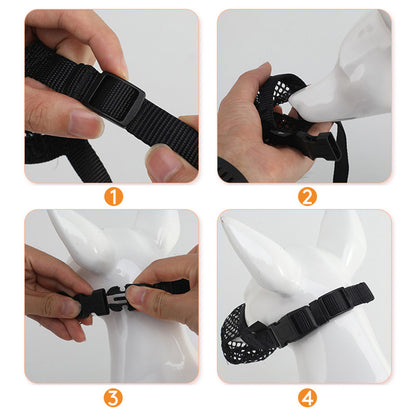 Anti-biting Licking And Eating Small And Large Dog Muzzle