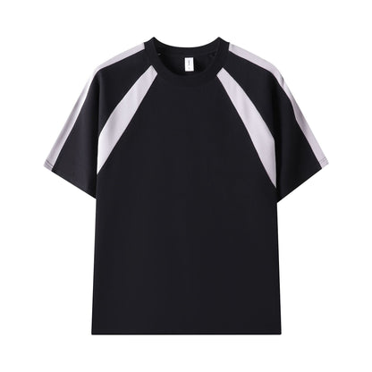 Double Yarn Cotton Round Neck Tee