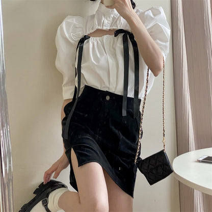 Slimming White Shirt