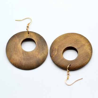 Original Fashion Wood Earrings Ornament