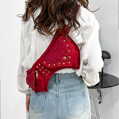 Vintage Waist Chest Crossbody Bag