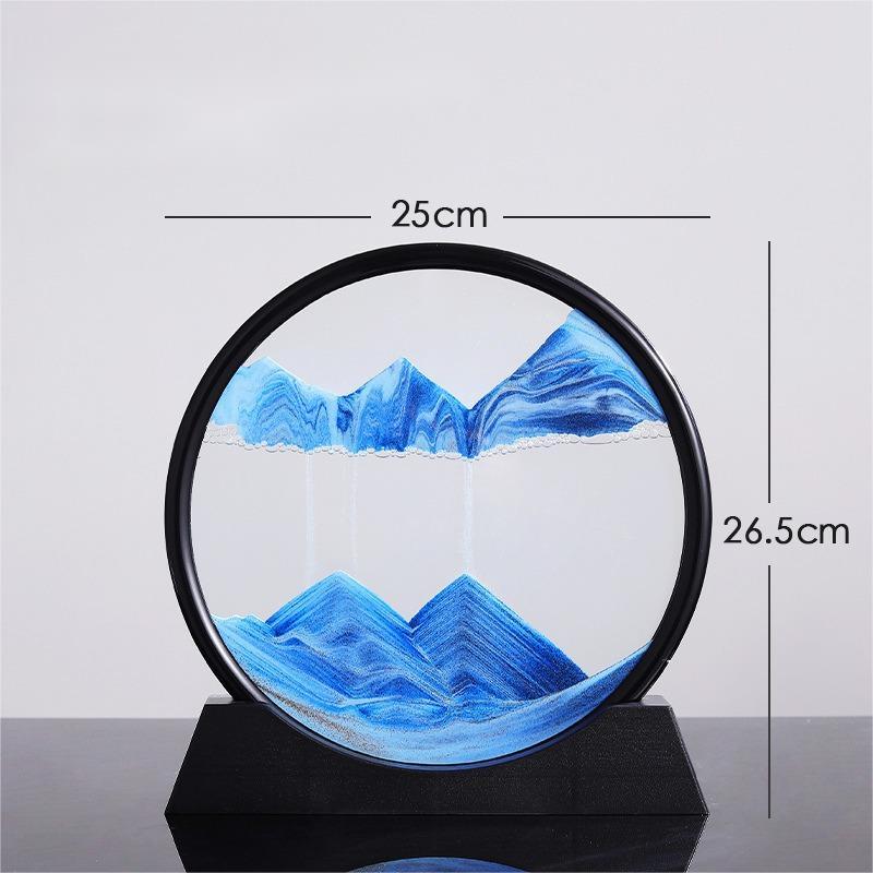 Quicksand Painting Hourglass Glass Decoration Crafts