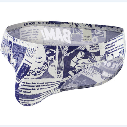 Cotton Printed Triangle Underwear