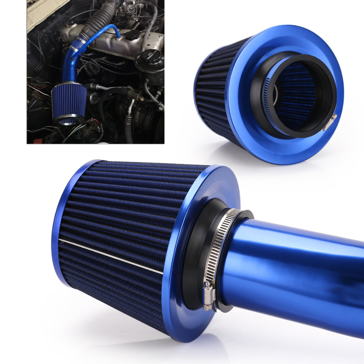 76mm 3inch Car Air Filter Mushroom Intake