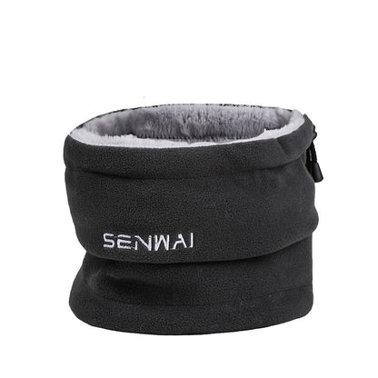 Outdoor Plush Bib Cold Proof And Warm Wool Hat Wind Proof And Fashionable