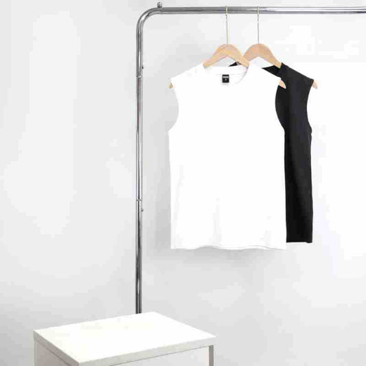 Cotton Sleeveless Loose Vest