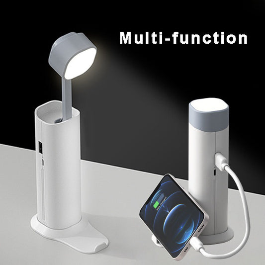 Multi-Function Desk Lamp Flashlight Portable Rechargeable