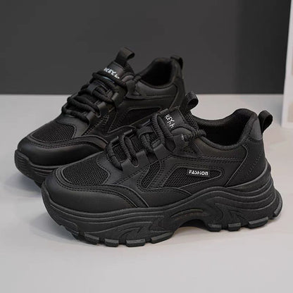 Mesh Breathable All-match Thick Bottom Casual Sports Shoes