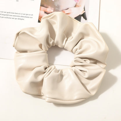 Ponytail New PU Large Intestine Hair Ring
