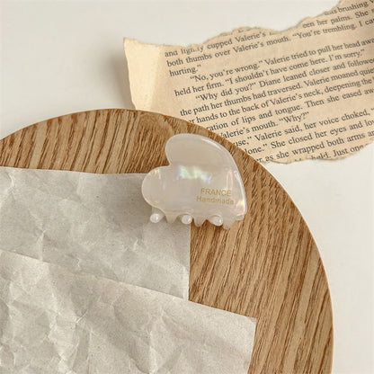 Love Small Jaw Back Hairpin Shark Clip