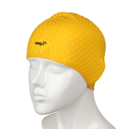 3D Silicone Waterproof Swim Cap