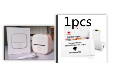 Mini Portable Thermal Label Printer - Ideal for Students and Price Tags