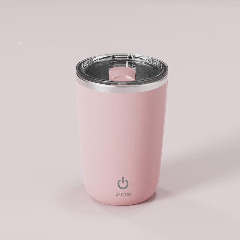 350ml Automatic Self-Stirring Mug - Electric Stainless Steel