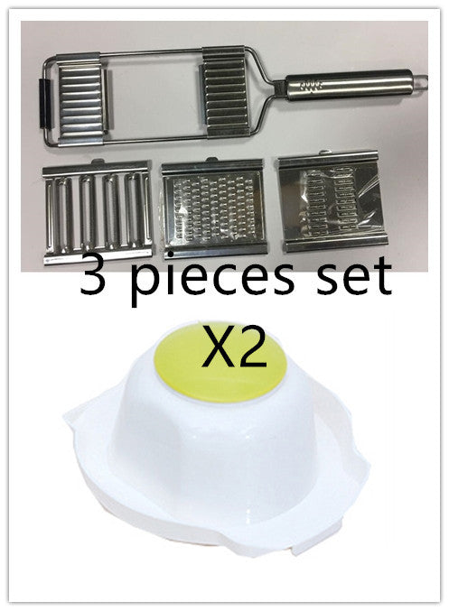 Stainless Steel Grater Vegetable Fruit Slicer Peeler