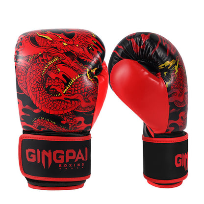 Professional Men's Sanda Fight Training Gloves