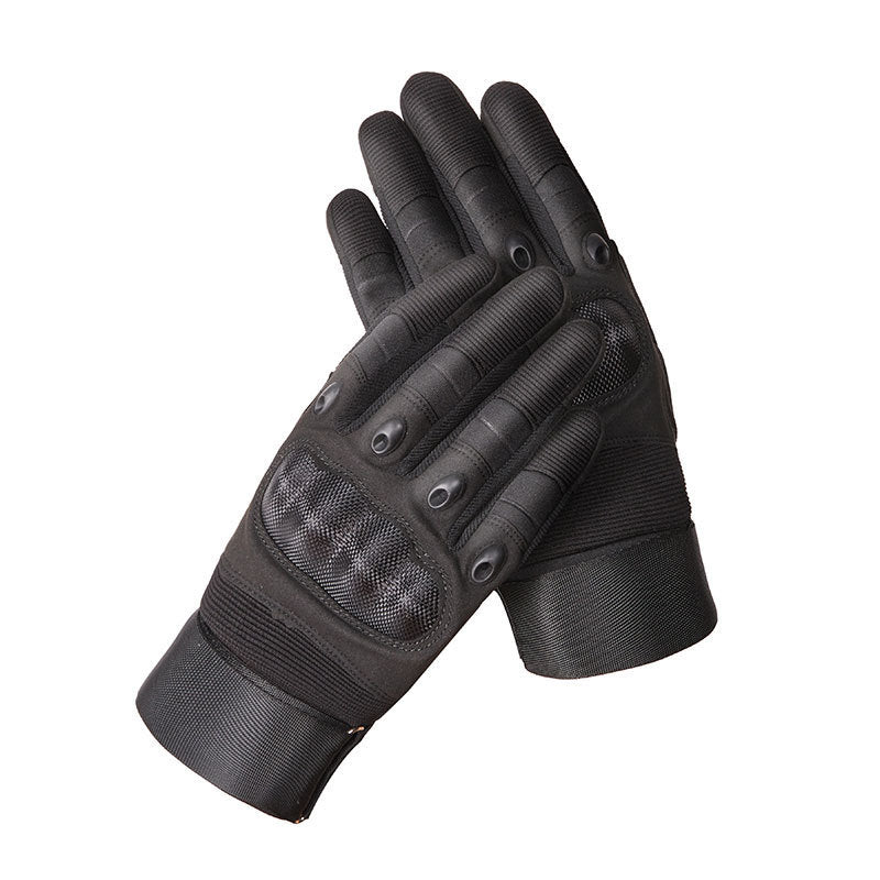 Carbon Fiber Shell Cut-resistant Tactical Training Gloves
