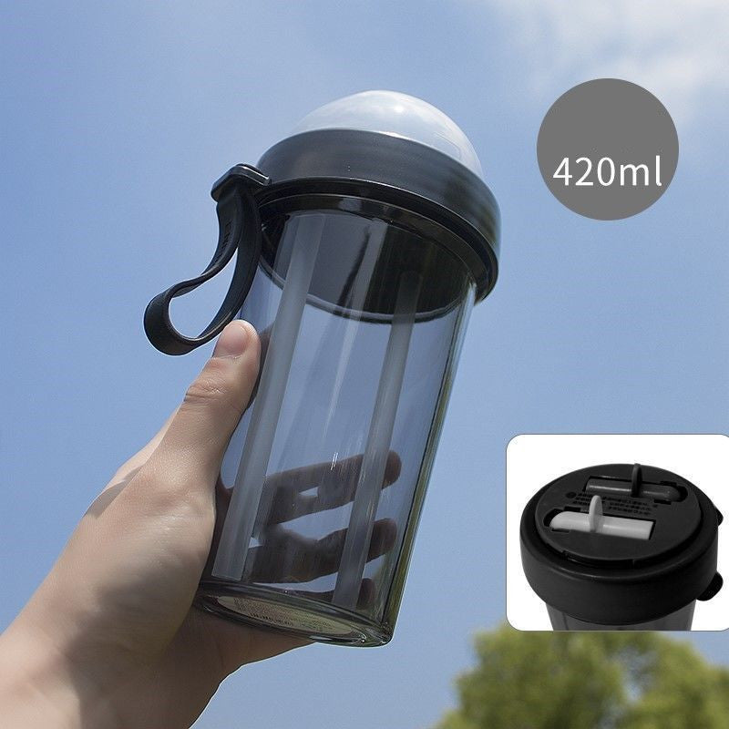 Double Drink Water Cup Bottle Kitchen Gadget