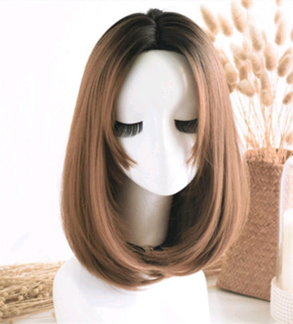 Long Straight Hair Realistic Fashion Wig