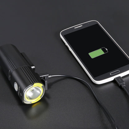 Waterproof 1600 Lumens Bicycle Headlight Power Bank