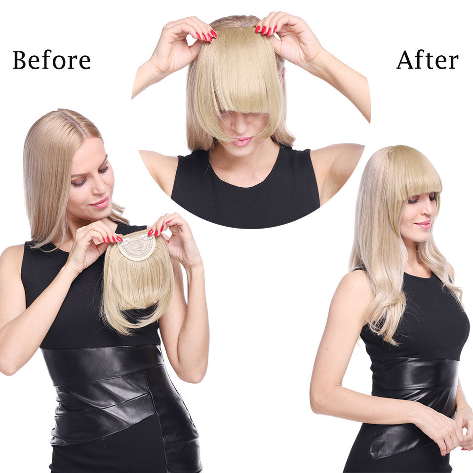 Synthetic Fake Hair Bangs