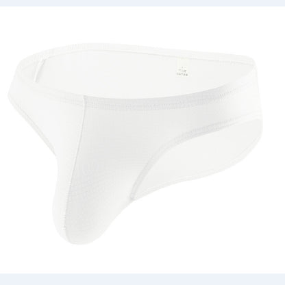 Men's Thick Ice Silk Solid Color Briefs