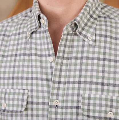 Casual Workwear Checkered Long Sleeved Shirt