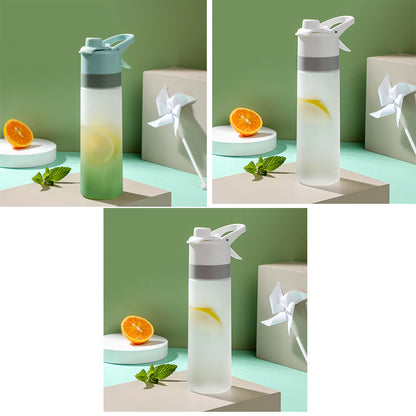 Spray Water Bottle for Fitness and Travel