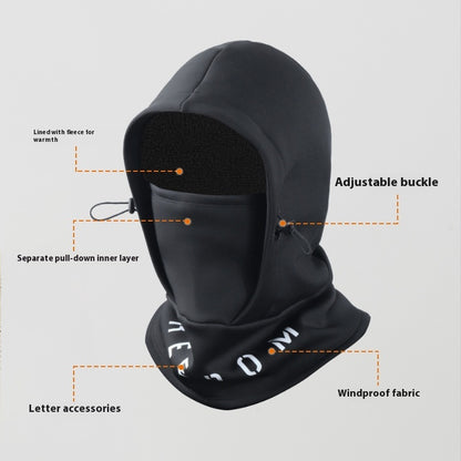 Winter Thermal Fleece Riding Headgear