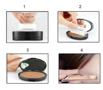 Eyebrow Stamp & Stencil Kit: Waterproof Tint for Professional Brow Enhancement