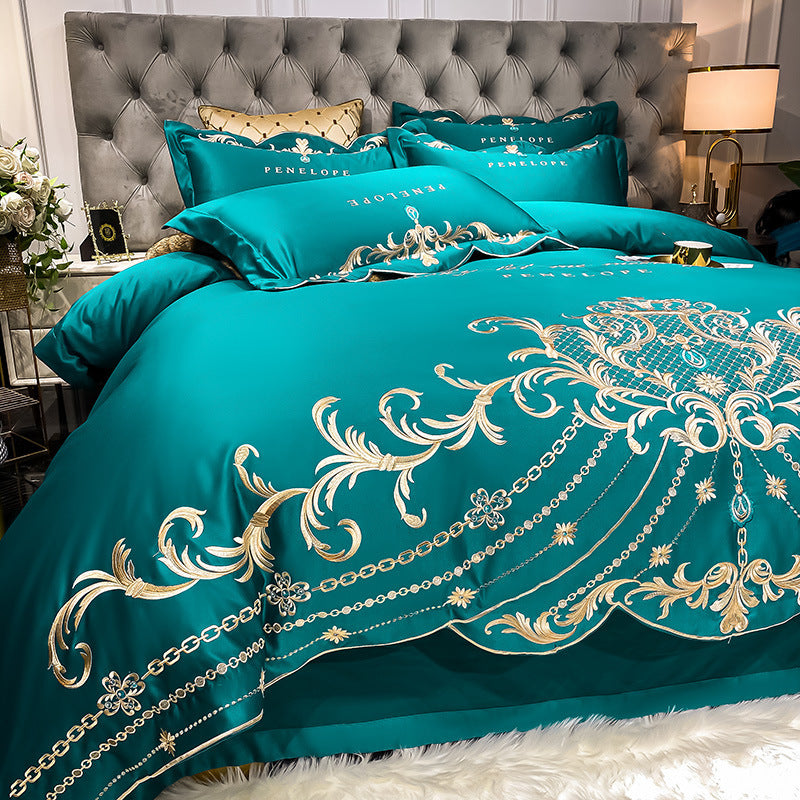 Ice Silk Quilt Bed Sheet Set