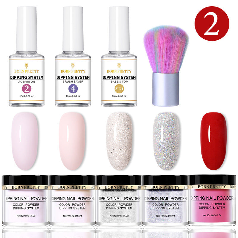 Nail Polish & Infiltration Powder Set