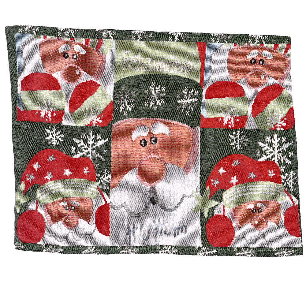 Christmas Knitted Cloth Placemats