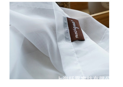Modern Cotton Linen Window Screen