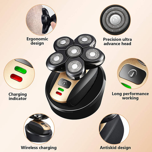 5 In 1 Electric Shaver Razor Beard Nose Trimmer