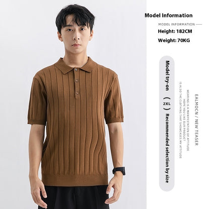 Summer Casual Sweater Men's Breathable