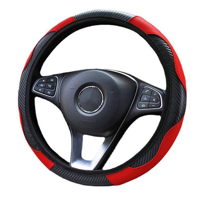 Carbon Fiber Sport Steering Wheel Cover No Inner Ring