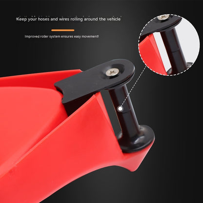 Portable Non-Slip Triangle Car Tire Stopper