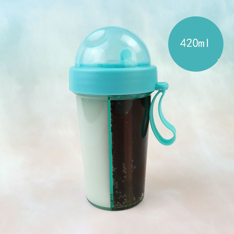 Double Drink Water Cup Bottle Kitchen Gadget