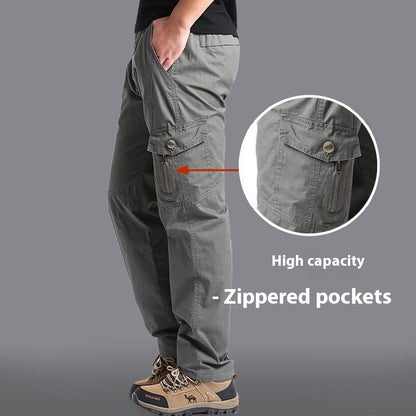 Loose Straight Casual Men's Summer Overalls